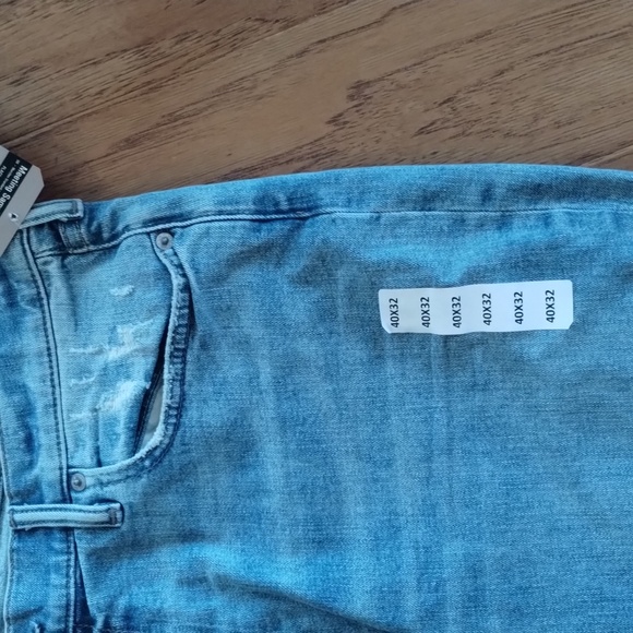 40X32 Athletic Slim Abercrombie Jeans - Picture 3 of 6